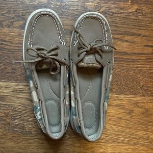 Leather Camo Sperry’s